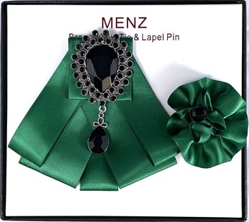 BOWTIE LAPEL COMBO #BLC-EMERALD